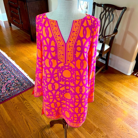 Alice & Trixie 100% Silk Tunic Dess-size XS - Picture 1 of 1